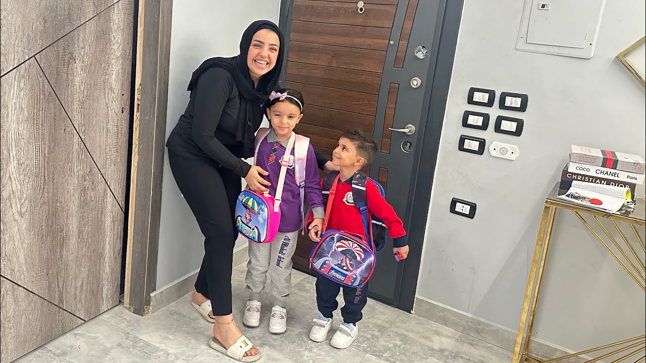 روتين اول يوم مدرسه المرادي غير كل مره👩‍🎓👨‍🎓خلاص انا كده كبرت رسمي