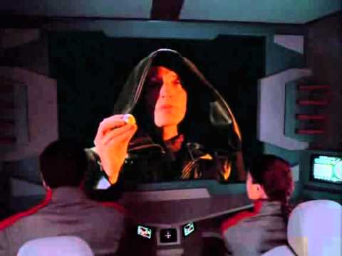 A short funny clip form the begining of episode 10 of babylon 5 Crusade where Galen arrives onboard the excalibur.
