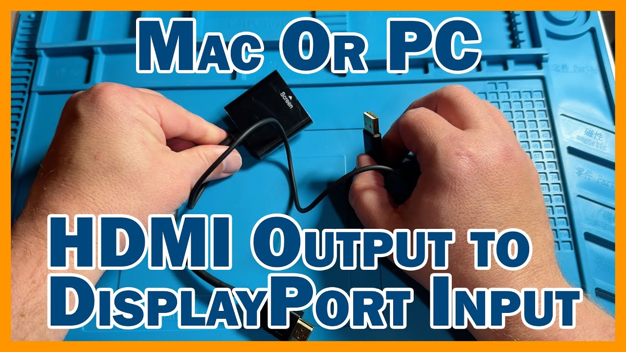 HDMI Output to DisplayPort Input for DisplayPort Monitors and KVM ...