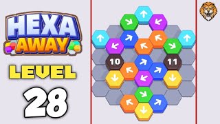 Hexa Away Level 28 Walkthrough