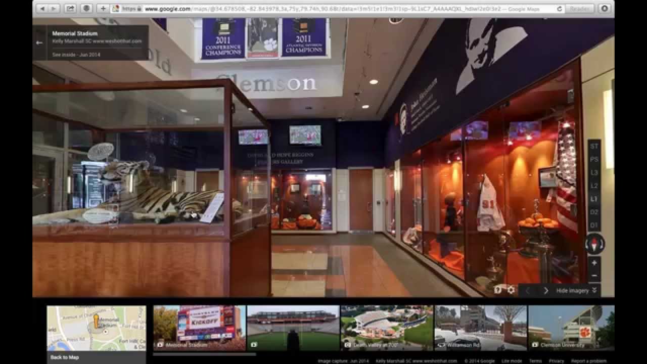 Clemson Athletics || Introducing Google Business View