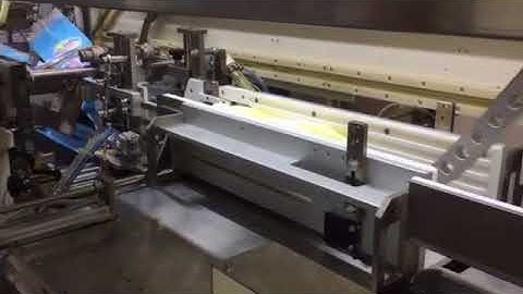 baby diaper stacker+full auto packing machine