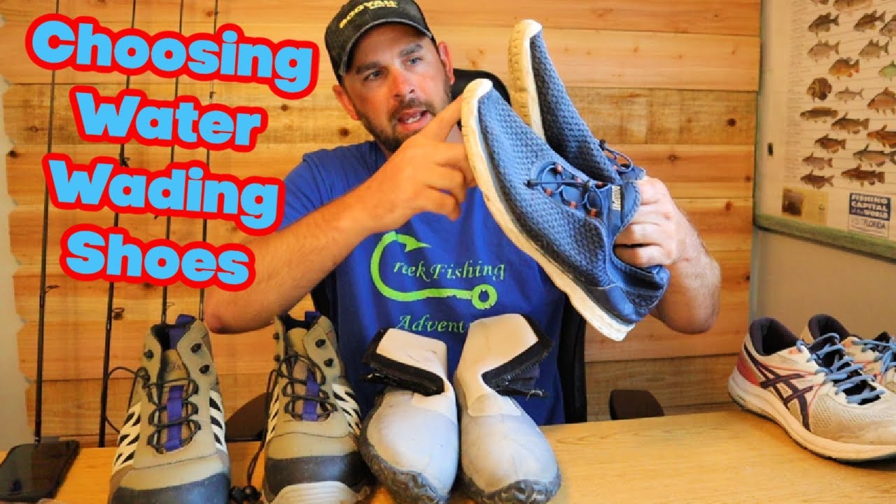 Choosing Wading Shoes for Creek Fishing 