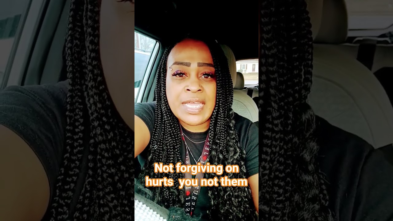 By not forgiving hurts you, not them 