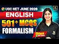 UGC NET June 2026 | UGC NET English | British Literature: Formalism: 501 MCQs Series