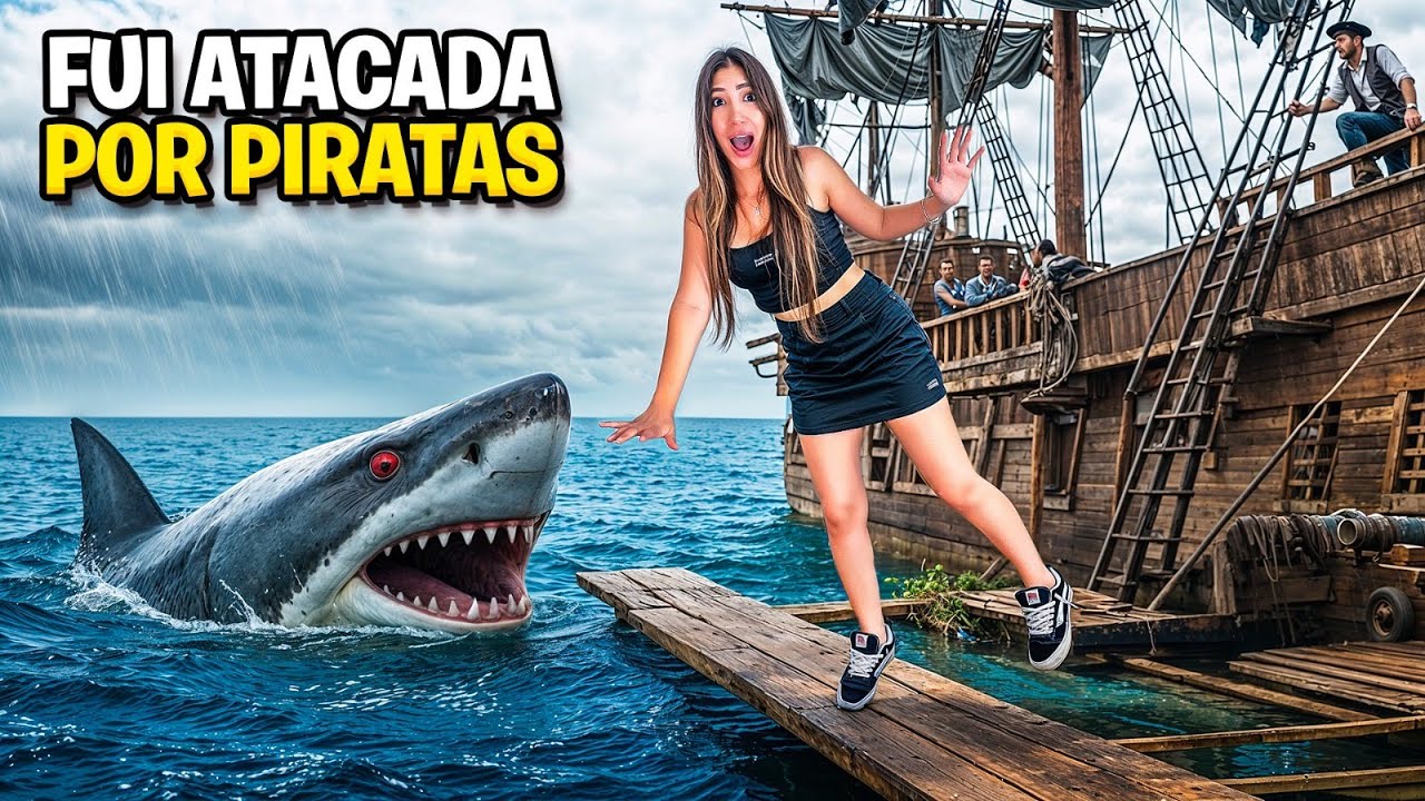 FUI ATACADA POR PIRATAS *O PIOR ACONTECEU
