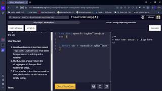 Build a String Repeating Function 9 30 26