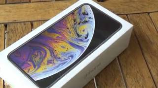 Unboxing iPhone XS max 256GB white color