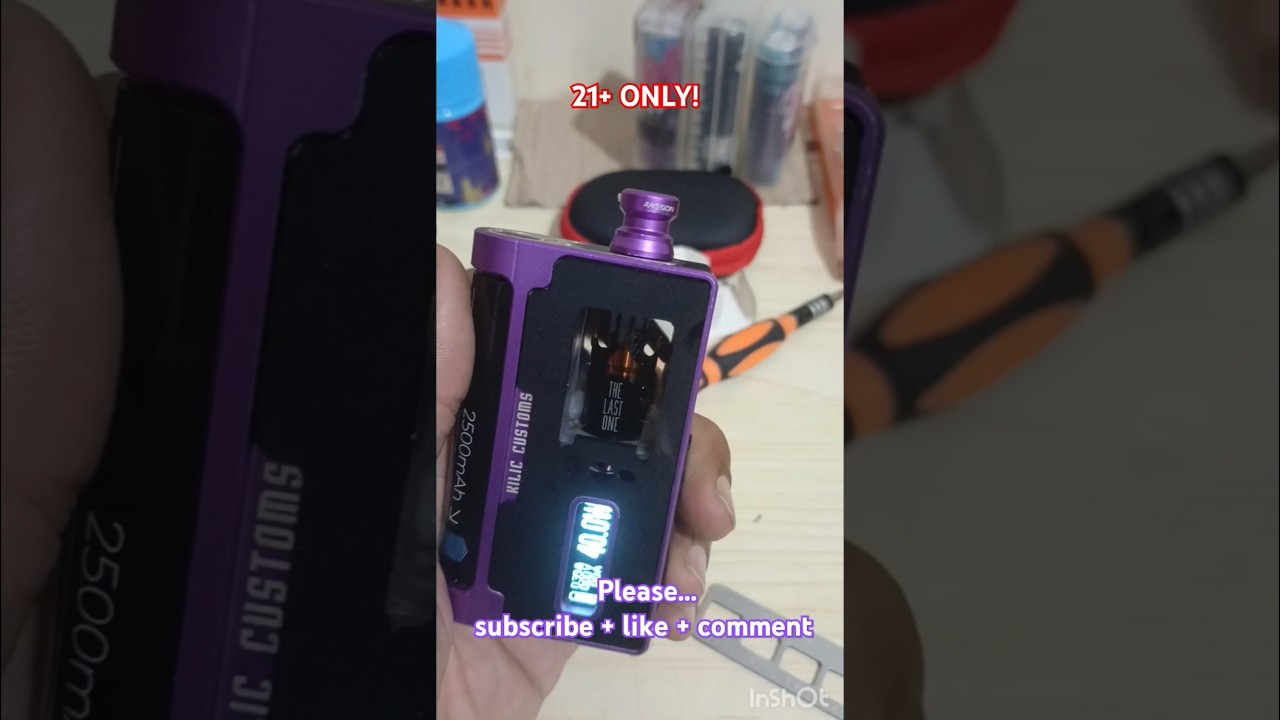 The Last One rba coiling & wicking, mood booster again 