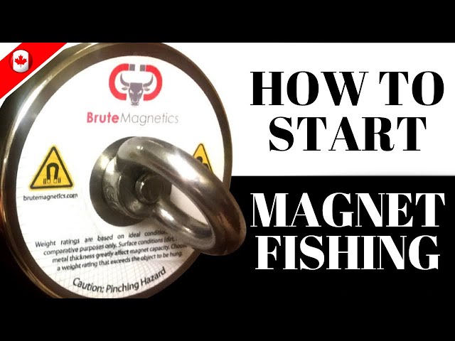 How To Start Magnet Fishing  Magnet Fishing Basics With Brute
