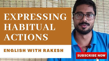 Habitual Actions with Simple Present Tense