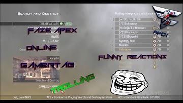 EPIC Online Gamertag Trolling (MW2) + reactions