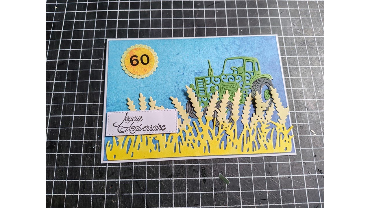 Carte Pop-up 3D – Camion De Récolte (Harvest Truck) – Automne, Thanksgiving, 5x7