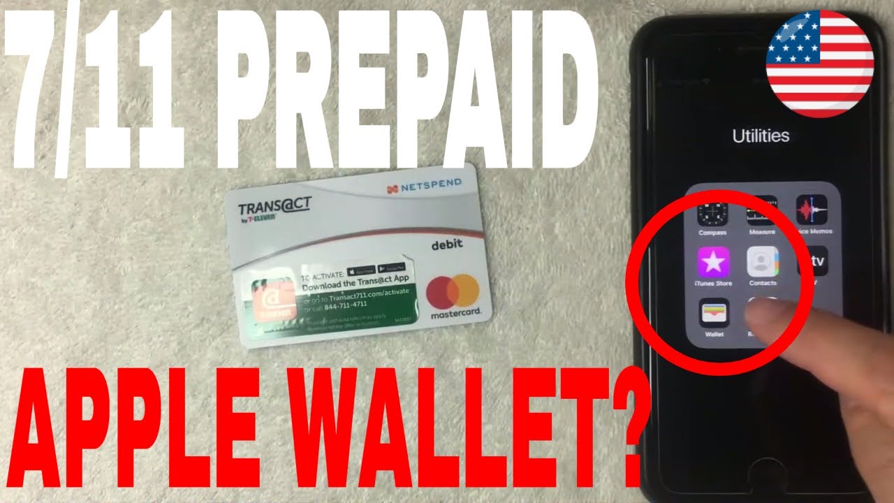 Can You Use 711 Transact Prepaid Debit Card On Apple Pay Wallet 🔴 - YouTube