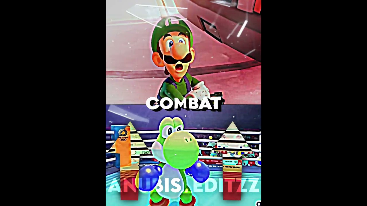 Luigi vs Yoshi 