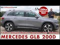 MERCEDES GLB 200 d 17 x 100 km Verbrauch 110 kW (150 PS) Test Fahren Ausstattung Preis 2020 Deutsch