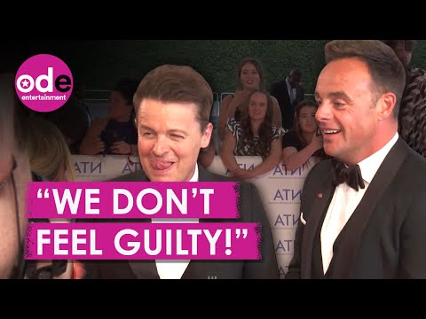 Ant and dec do not feel bad for all the nta runners-up