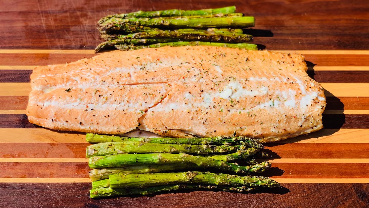 Grilled Salmon on a Charcoal Grill YouTube