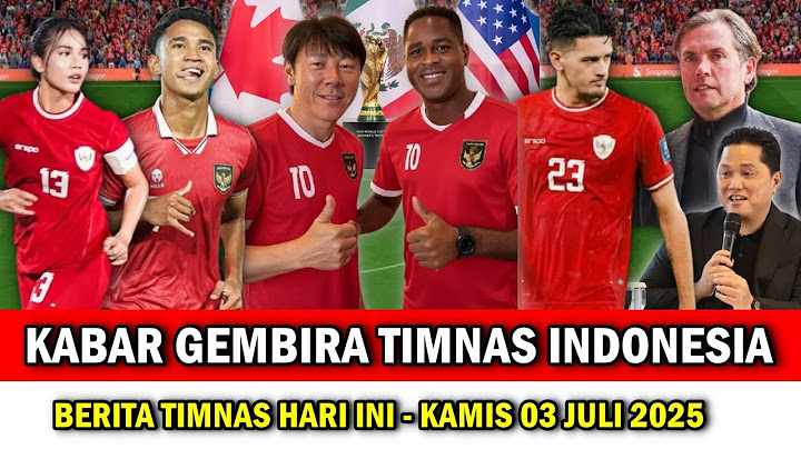 ⚽DEMI PIALA DUNIA 2026!! LANGKAH SUPER BERANI ERICK THOHIR-STY-ALEX PASTOOR-KLUIVERT?? ~03 JULI 2025