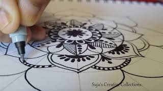 Mandala Drawing For Beginners