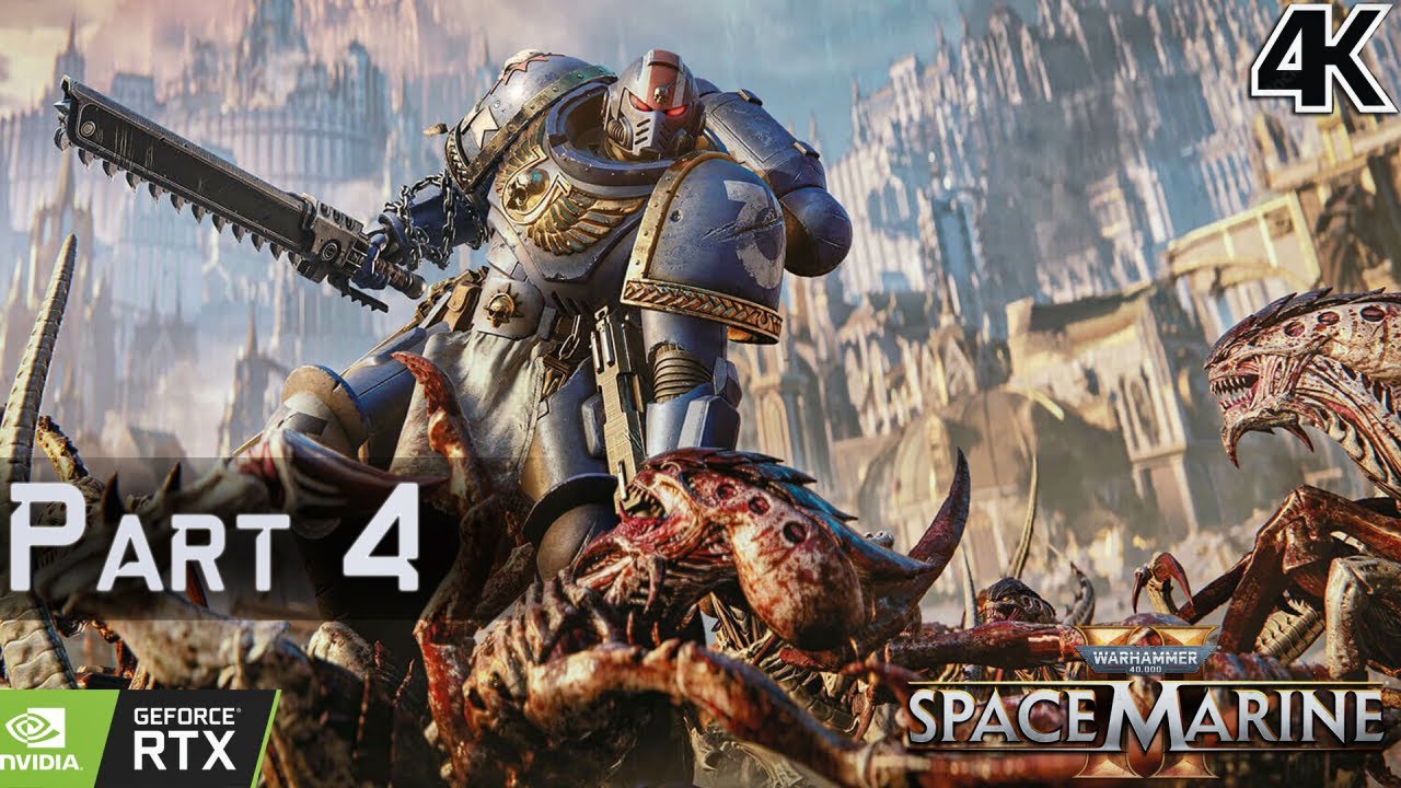 Warhammer 40,000: Space Marine 2 Walkthrough Gameplay [Part 4] - YouTube