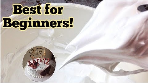 Best Tutorial for beginners "Boiled Icing" + Cake Decorating  | Easy Steps & Techniques