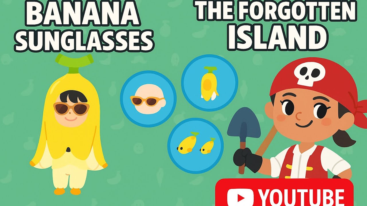 “BANANA SUNGLASSES & FORGOTTEN ISLAND REWARDS! 🏝🍌 | New Event Gameplay”