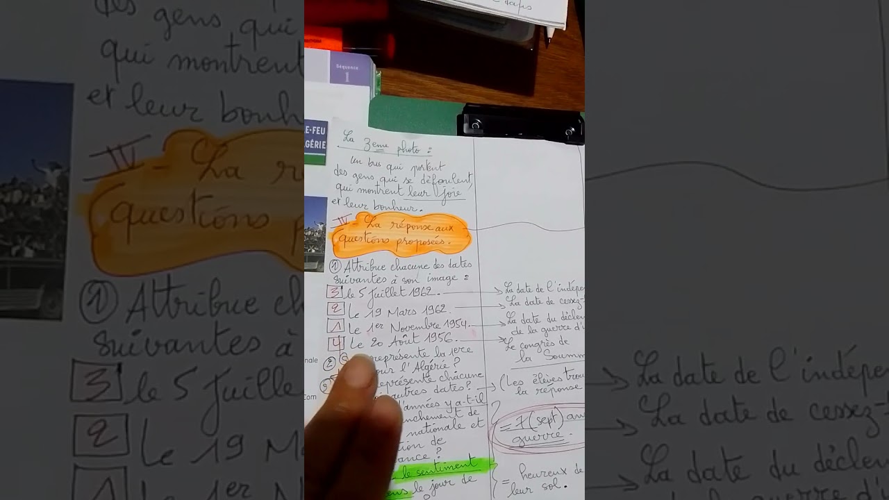 production orale.projet 2 séquence 1 classes 3Am