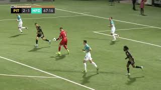 Austin Pack with a Goalkeeper Save vs. Pittsburgh Riverhounds SC