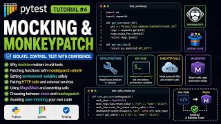 pytest Tutorial #4: Mocking & Monkeypatch