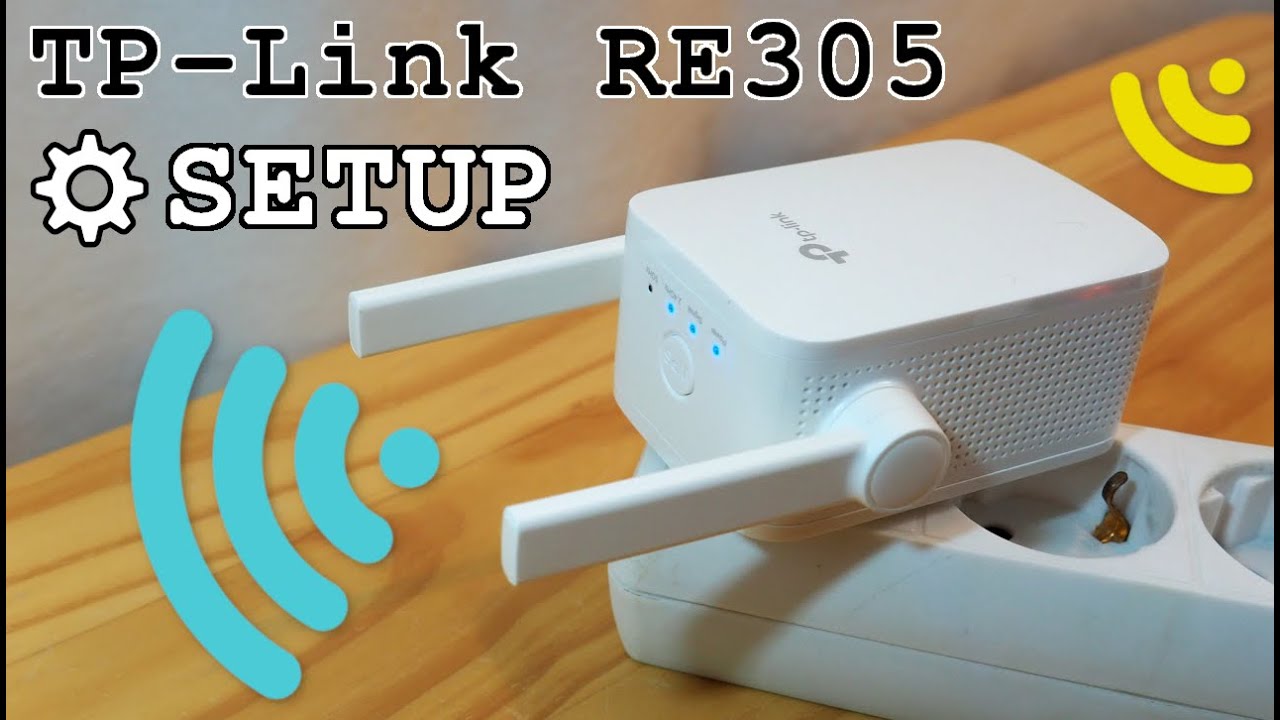 TP-Link RE305 Wi-Fi Extender • Unboxing, installation, configuration and  test 