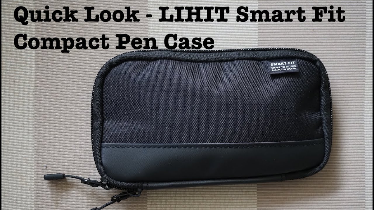 Storing Fountain Pens in a Lihit Lab Smart Fit Actact Compact Pen Case 