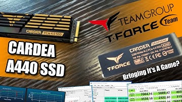 TeamGroup T-Force Cardea A440 SSD Review & Benchmark - Bringing it