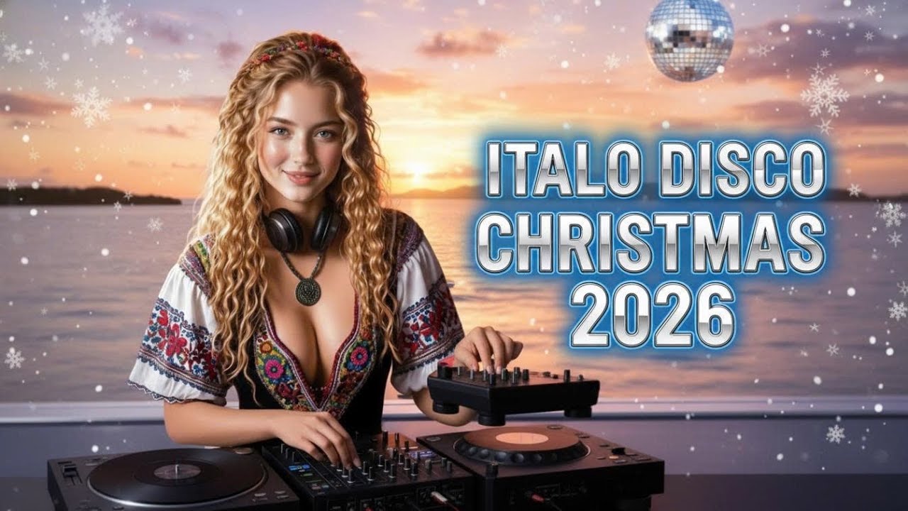 🎄 CHRISTMAS DISCO MAGIC 2026 — Italo Disco Night Party Mix | DJ Girl Winter Live Set