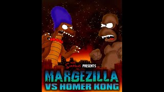 (Margezilla Vs Homer Kong 🦍 🦖)