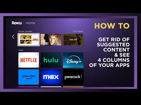 How To Get Four Rows Of Apps on a Roku Home Screen