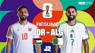 Résumé : JORDANIE – ALGÉRIE, un scénario RENVERSANT, Amine GOUIRI fait parler de lui ! (J2)
