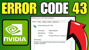 How To Fix NVIDIA Error Code 43 Error on Windows [2025]