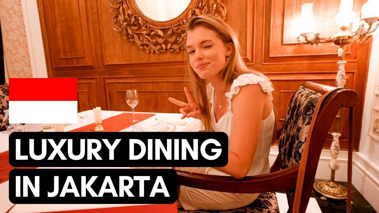 LUXURY dining in JAKARTA | BEST restaurant in Jakarta? | #Vlog 108