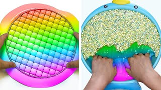 8 Hours Of Oddly Satisfying Rainbow Slime Asmr - Relaxation After Work And Before Sleep 2024