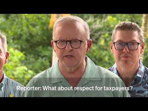 ‘What about respect for taxpayers?’: Reporter's brutal swipe at Albanese