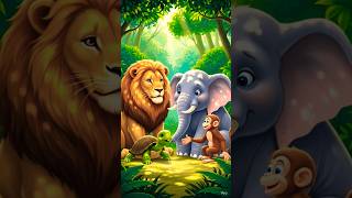 sher or uske dost   #animals #dost #sorts #brao #youtubeshorts #viralshorts #trendingshorts