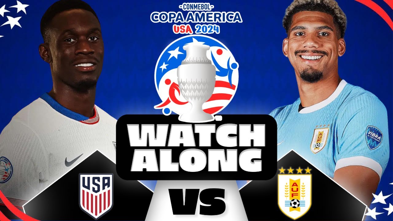 USA VS URUGUAY | COPA AMERICA WATCH ALONG!