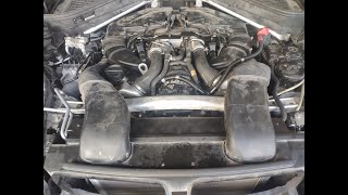 BMW X5 E70 4.4 N63 замена двигателя BMW X5 E70 4.4 N63 engine replacement