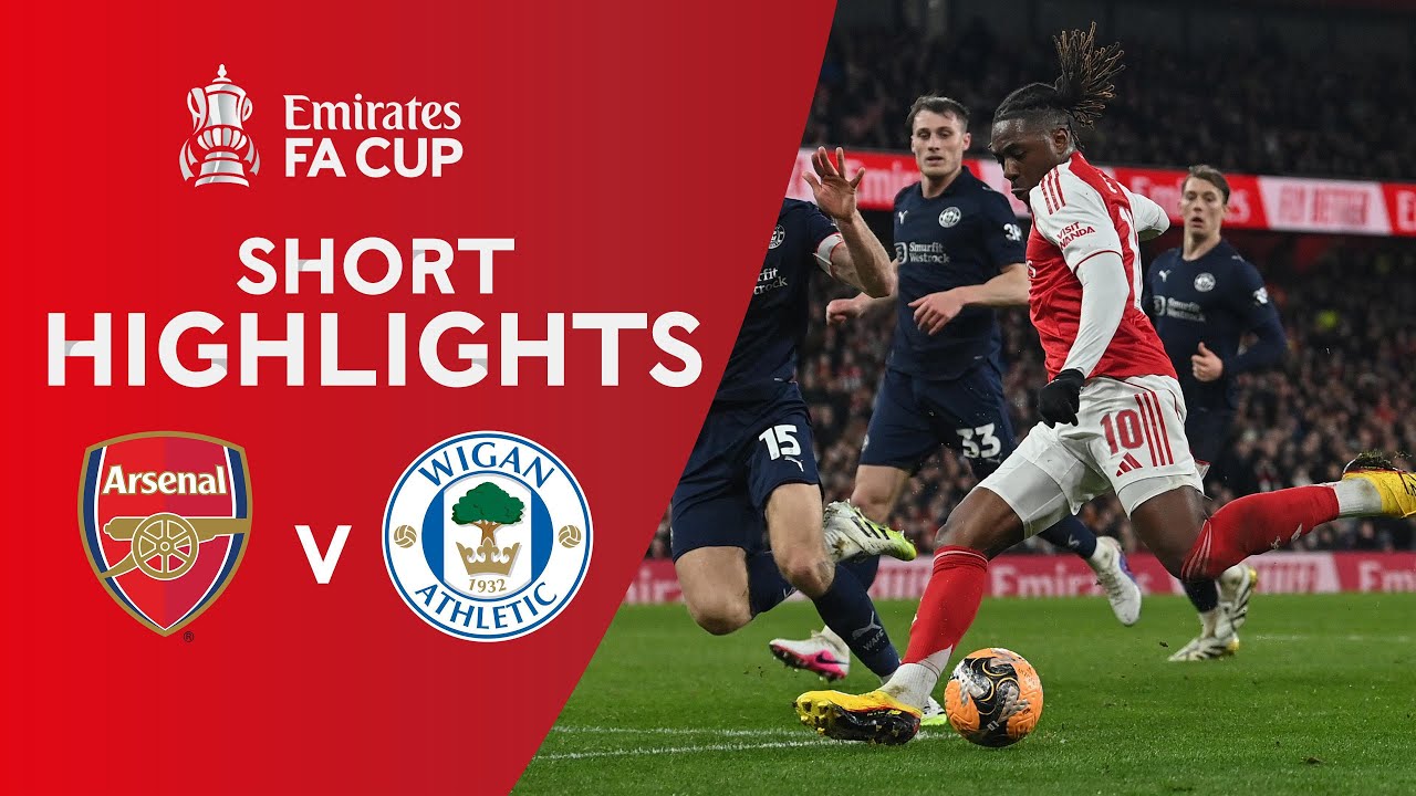 [Highlight] Emirates FA Cup : Arsenal vs Wigan Athletic (15-02-69)