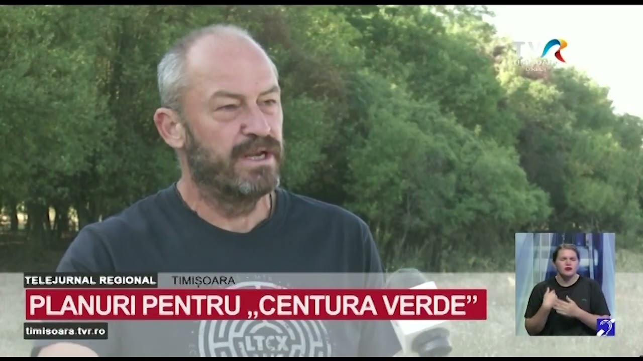 Centura verde a Timișoarei formată prin plantarea de noi perdele forestiere #StiriRegionale