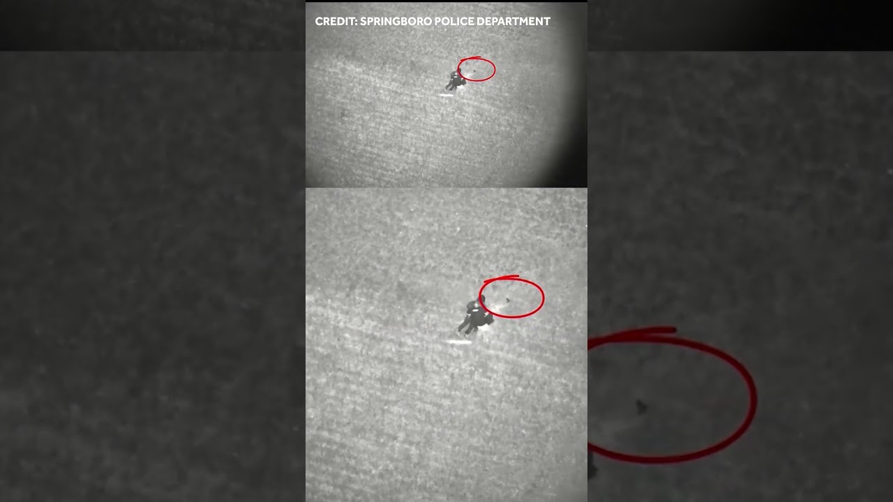 Police Share Drone Footage After 3 Armed Suspects Taken Into Custody