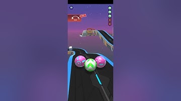 Sky Rolling Ball 3D Gameplay level 25 walkthrough Solution Android iOS  #viral