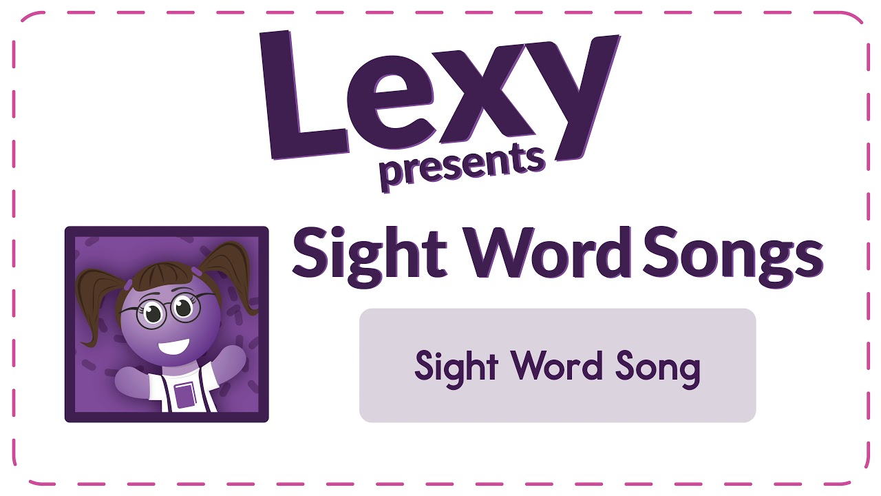 third grade reading comprehension Sight Word Song