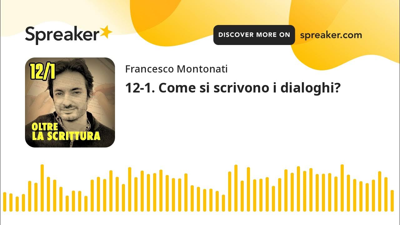 121. Come si scrivono i dialoghi? YouTube